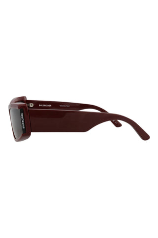 Balenciaga BB0301S Burgundy Sunglasses-AmbrogioShoes