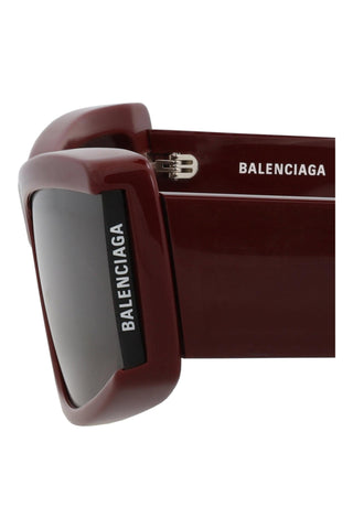 Balenciaga BB0301S Burgundy Sunglasses-AmbrogioShoes