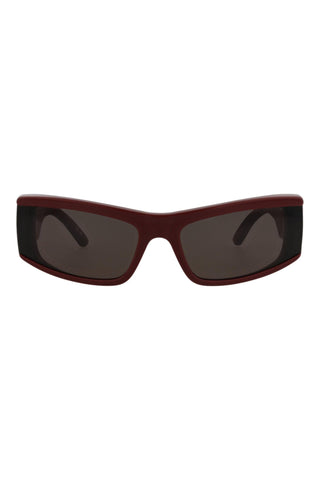 Balenciaga BB0301S Burgundy Sunglasses