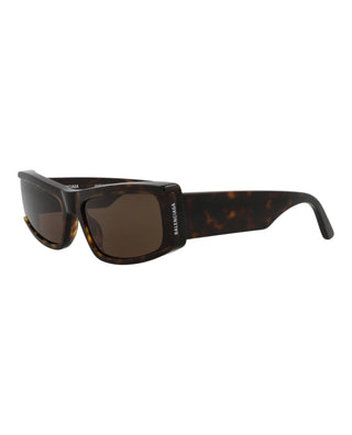 Balenciaga BB0301S Dark Havana Sunglasses-AmbrogioShoes