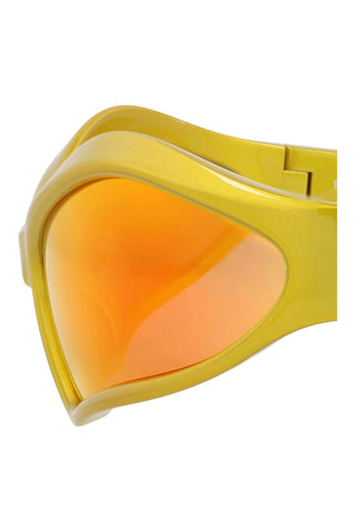 Balenciaga BB0314S METALLIC YELLOW Sunglasses-AmbrogioShoes