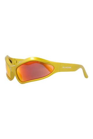 Balenciaga BB0314S METALLIC YELLOW Sunglasses-AmbrogioShoes