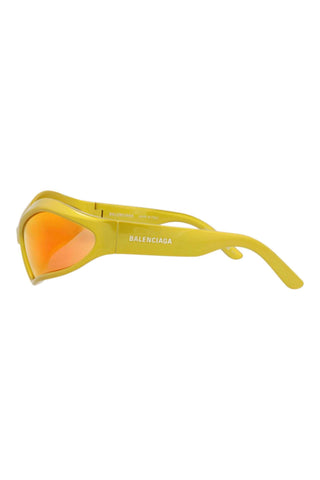 Balenciaga BB0314S METALLIC YELLOW Sunglasses-AmbrogioShoes