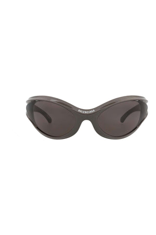 Balenciaga BB0317S METALLIC WARM GREY Sunglasses-AmbrogioShoes