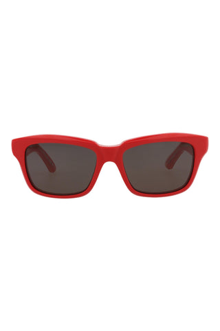 Balenciaga BB0346S Bright Red Sunglasses-AmbrogioShoes