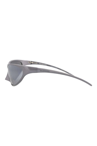Balenciaga BB0349S METALLIC GREY Sunglasses-AmbrogioShoes