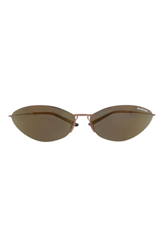 Balenciaga BB0350S TRANSPARENT VARNISHED BROWN Sunglasses-AmbrogioShoes