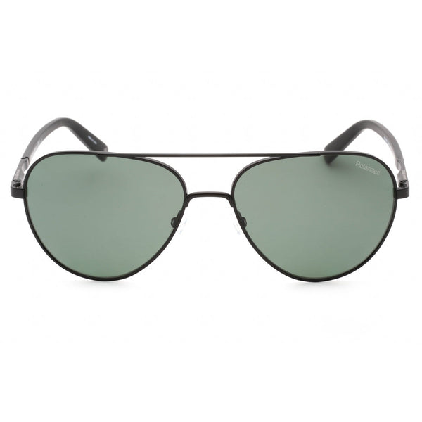 Banana Republic BR 1003/S Sunglasses MATTE BLACK / GREEN PZ-AmbrogioShoes