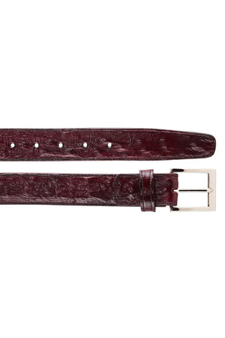 Belvedere 2001 Men's Ostrich Skin Belt (BVB2735)-AmbrogioShoes
