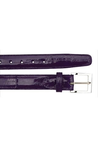 Belvedere 2002 Men's Exotic Eel Skin Belts (BVB2720)-AmbrogioShoes