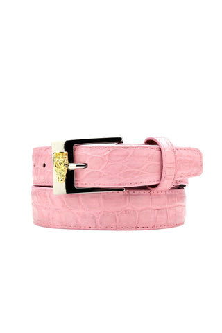 Belvedere 2008 Men's Alligator Belt (BVB2703)-AmbrogioShoes
