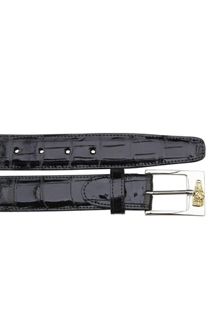 Belvedere 2008 Men's Alligator Belt (BVB2703)-AmbrogioShoes