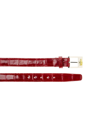 Belvedere 2008 Men's Alligator Belt (BVB2703)-AmbrogioShoes