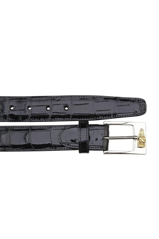 Belvedere 2008 Men's Exotic Alligator Belt (BVB2703)-AmbrogioShoes
