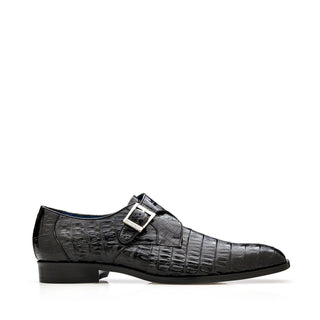 Belvedere Angelo Crocodile Single Monk-Strap-AmbrogioShoes