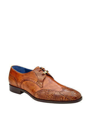 Belvedere Antonio Alligator & Leather Derby-AmbrogioShoes