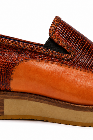 Belvedere Bartolo Lizard & Leather Loafer-AmbrogioShoes