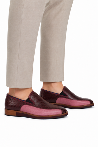 Belvedere Bartolo Lizard & Leather Loafer-AmbrogioShoes