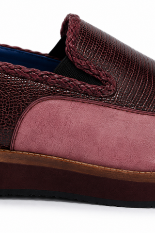 Belvedere Bartolo Lizard & Leather Loafer-AmbrogioShoes