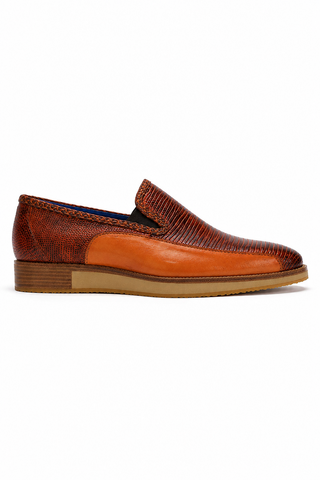 Belvedere Bartolo Lizard & Leather Loafer-AmbrogioShoes