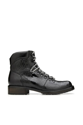 Belvedere Como Ostrich & Leather Boot-AmbrogioShoes