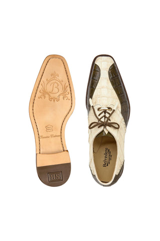 Belvedere Domenico Crocodile Derby-AmbrogioShoes