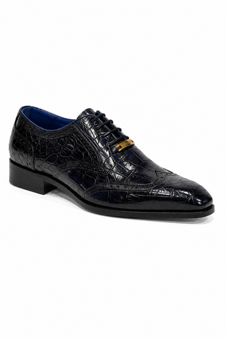 Belvedere Donato Alligator Oxford (194-196)-AmbrogioShoes