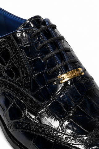 Belvedere Donato Alligator Oxford (194-196)-AmbrogioShoes
