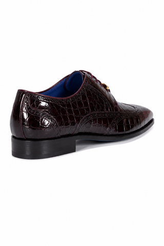 Belvedere Donato Alligator Oxford (194-196)-AmbrogioShoes