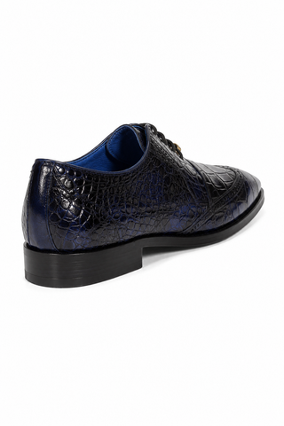 Belvedere Donato Alligator Oxford (194-196)-AmbrogioShoes