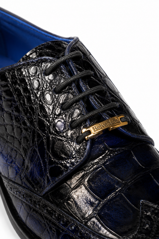 Belvedere Donato Alligator Oxford (194-196)-AmbrogioShoes