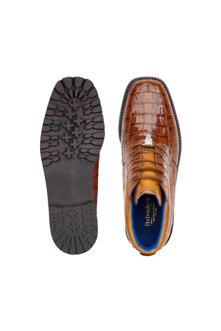 Belvedere Gallardo Crocodile Boots-AmbrogioShoes