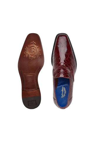 Belvedere Genova Alligator Loafer-AmbrogioShoes