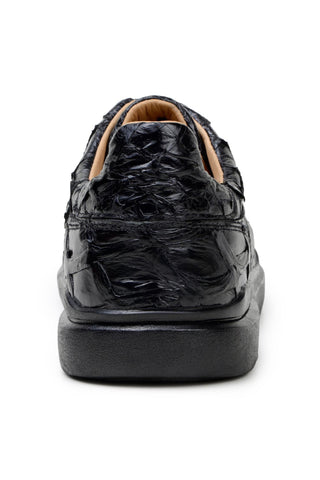 Belvedere Kingstone BR02 Exotic Pirarucu Lace-Up Casual Sneaker (BV3186)-AmbrogioShoes
