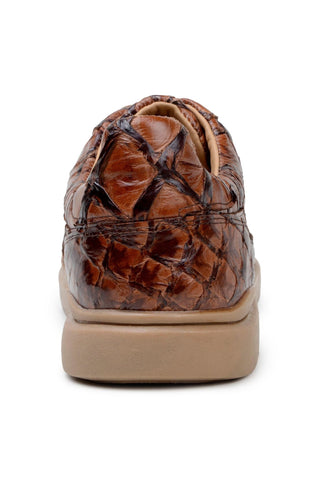 Belvedere Kingstone BR02 Pirarucu Lace-Up Casual Sneaker (BV3186)