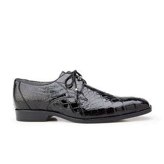 Belvedere Lago 14010 Men's Shoes Genuine Alligator Classic Derby (BV2613)-AmbrogioShoes