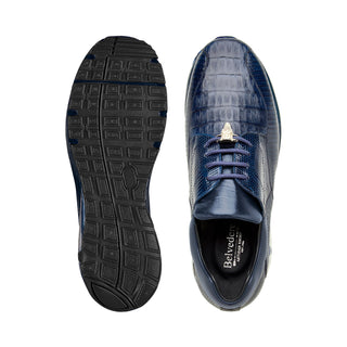 Belvedere Lazaro Crocodile & Lizard Sneaker-AmbrogioShoes