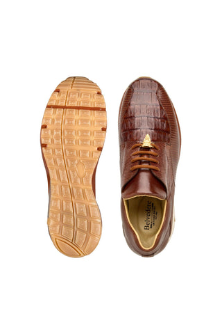 Belvedere Lazaro Crocodile & Lizard Sneaker-AmbrogioShoes