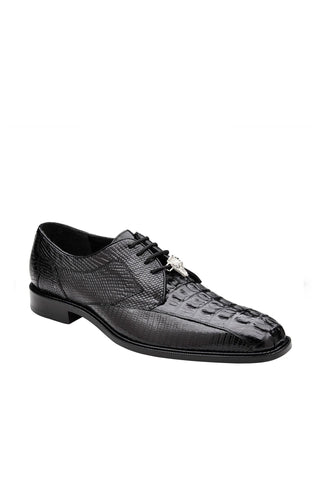 Belvedere Lusso Hornback & Lizard Derby-AmbrogioShoes