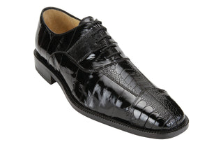 Belvedere Mare Ostrich & Eel Oxford-AmbrogioShoes