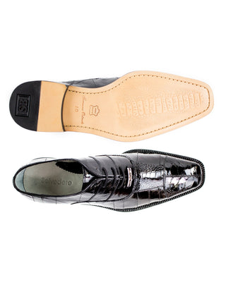 Belvedere Mare Ostrich & Eel Oxford-AmbrogioShoes