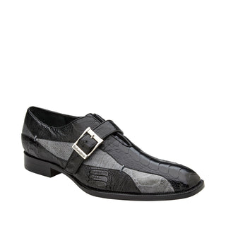 Belvedere Marte Ostrich Single Monk-Strap-AmbrogioShoes