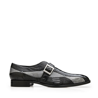 Belvedere Marte Ostrich Single Monk-Strap-AmbrogioShoes