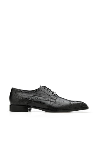 Belvedere Martino Crocodile & Ostrich Derby-AmbrogioShoes