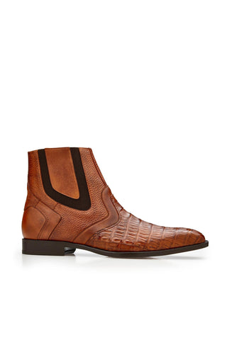 Belvedere Monte Crocodile & Leather Boot-AmbrogioShoes