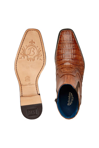 Belvedere Monte Crocodile & Leather Boot-AmbrogioShoes