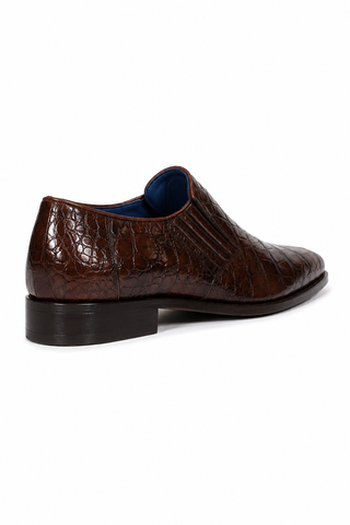 Belvedere Padre Alligator Loafer (190-193)(still needs pictures)-AmbrogioShoes