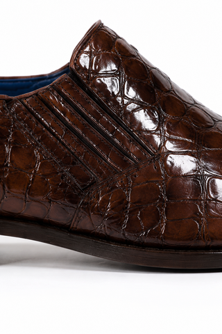 Belvedere Padre Alligator Loafer (190-193)(still needs pictures)-AmbrogioShoes