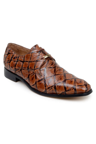 Belvedere Renzo BR01 Pirarucu Derby-AmbrogioShoes