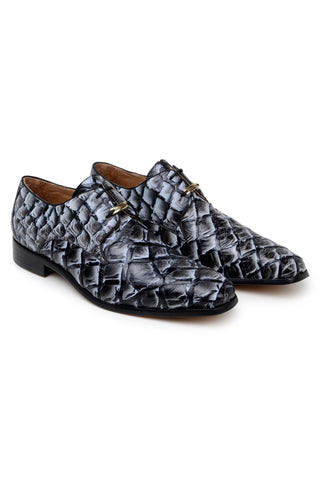 Belvedere Renzo BR01 Pirarucu Derby-AmbrogioShoes